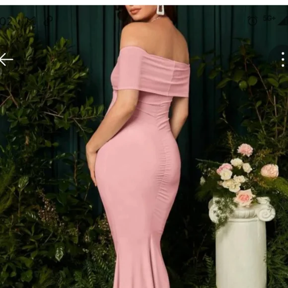 Shein Pink Maternity dress - Picture 4 of 4